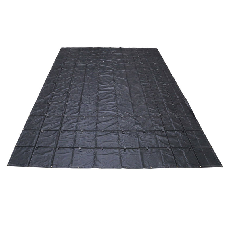 Svart Heavy Duty Coil Tarp